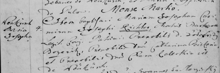 04 MAR 1759 Godefridus Bosewitz